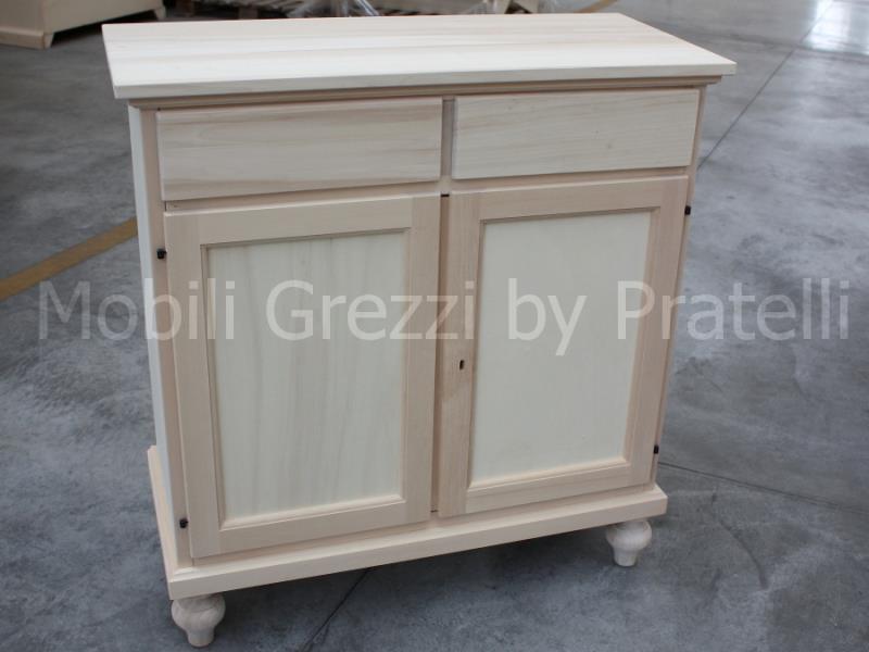 Credenze Grezze Credenze Grezze fino a 160 cm , Credenza Grezza Agostina